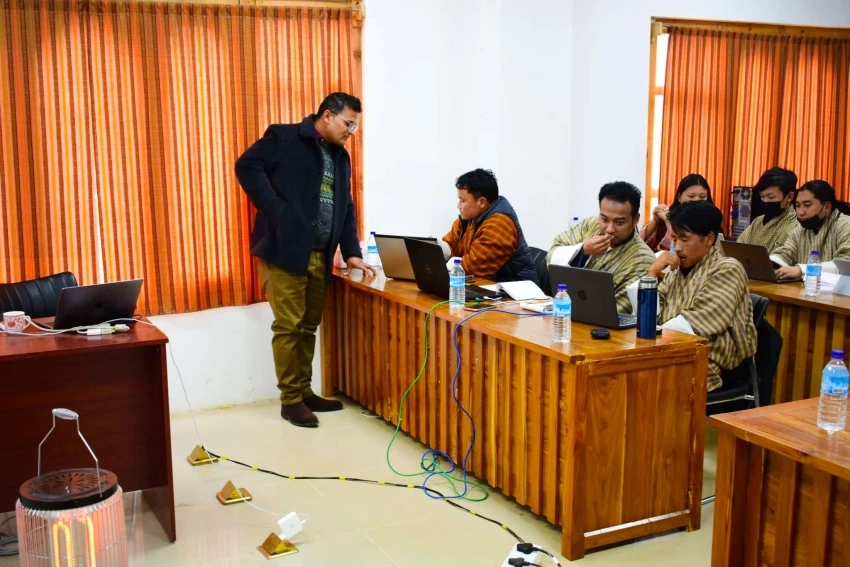 Training in Bhutan